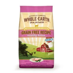 Whole Earth Farms® Goodness From The Earth™ Grain Free Recipe Healthy Kitten Food 5 Lbs(92142)