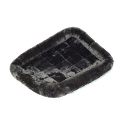 QuietTime® Deluxe Bolster Pet Bed Gray Color 22 Inch(94774)