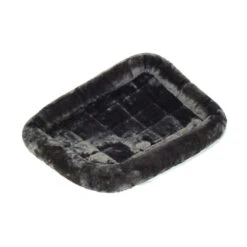 QuietTime® Deluxe Bolster Pet Bed Gray Color 24 Inch(94790)