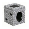 Mid West® Curious Cat Cube - Gray Color 16 Inch(94558)