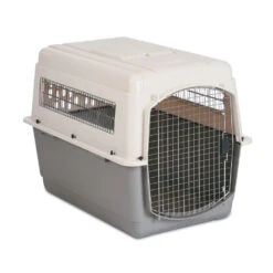 Petmate® Ultra Vari Kennel Taupe/Black Color 70-90 Lbs(56184)