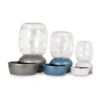 Petmate® Replendish Waterer With Microban Pearl Silver Gray Color 2.5 Gal Medium(56605) -Pet Supplies Shop 029695244780