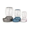 Petmate® Replendish® Feeder With Microban® Pearl Silver Gray Color 5 Lbs Small(56612) -Pet Supplies Shop 029695244919