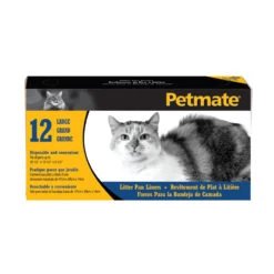 Petmate® Litter Pan Liners Clear Color 12 Count Large(56897)