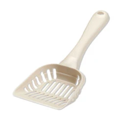 Petmate® Litter Scoop With Microban Bleached Linen Color Large(56914)