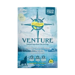 Earthborn Holistic® Venture™ Alaska Pollock Meal & Pumpkin Grain Free Formula Dog Food 25 Lbs(95200)
