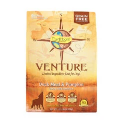 Earthborn Holistic® Venture™ Duck Meal & Pumpkin Grain Free Formula Dog Food 12.5 Lbs(95204)