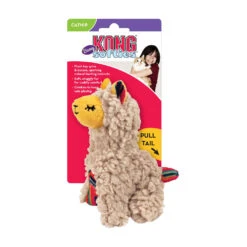 Kong® Softies Buzzy Llama Cat Toys Beige(136002)