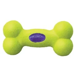 Kong® Airdog® Squeaker Bone Dog Toys Yellow Large(82474)