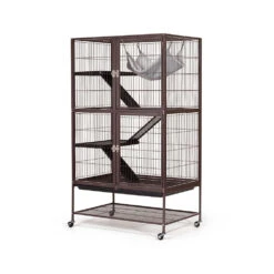 Prevue Pet® Ferret Delight Cage 1 Count Java Hammertone Finish(136007)