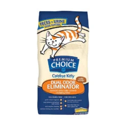 American Colloid Company® Premium Choice® Carefree Kitty™ Dual Odor Eliminator Clumping Litter 25 Lbs(55822)