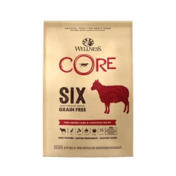 Wellness® Core® Six Free-Range Lamb & Chickpeas Recipe Grain Free Dog Food 12 Lbs(135818)