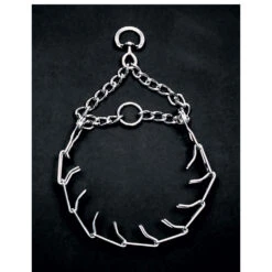 Coastal® Titan® Dog Prong Training Collar Chrome Color 3.3 MM X 20 Inch(50936)