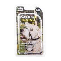 Coastal® Walk 'n Train!® Dog Head Halter Black Color Size 02(51022)