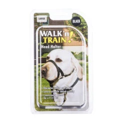Coastal® Walk 'n Train!® Dog Head Halter Black Color Size 03(51035)