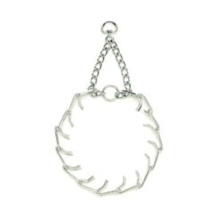 Coastal® Herm. Sprenger® Ultra-Plus Prong Dog Training Collar Chrome Color 3.25 MM X 18 Inch(50876)