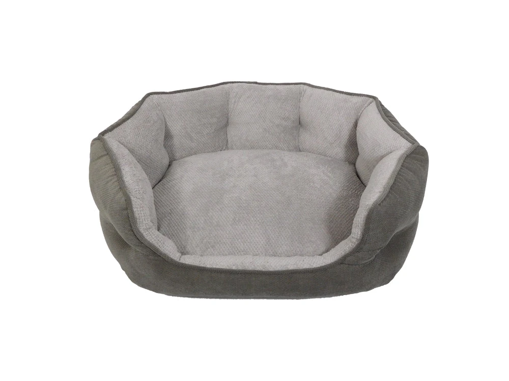 Arlee Home Fashions® OrthoLux™ Hudson Ortho Cozy For Dog Charcoal Grey Medium(135277)