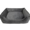 Rover Rest™ Max Deluxe Lounger Dog Bed Gunmetal Grey 26 X 22 X 8 Inch(135985) -Pet Supplies Shop 086268172581