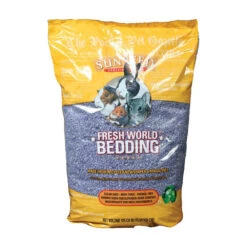 Sunseed® Fresh World® Bedding For Small Animal Purple Color 975 Cubic Feet(121601)