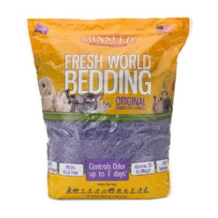 Sunseed® Fresh World® Bedding For Small Animal Purple Color 2130 Cubic Feet(121602)