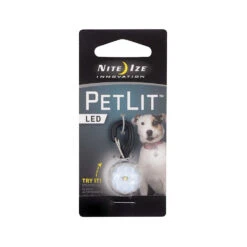 Nite Ize® Petlit® Collar Light For Dog Crystal Color 1.73 X 0.97 X 0.62 Inch(15160)
