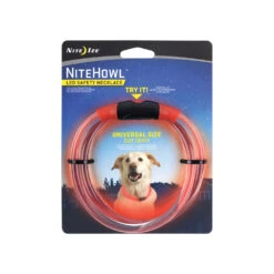 Nite Ize® Nitehowl® Led Safety Necklace For Dog Red Color(15378)