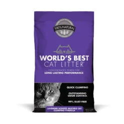 World's Best Cat Litter™ Lavender Scented Multiple Cat Clumping Formula Cat Litter 14 Lbs(130241)
