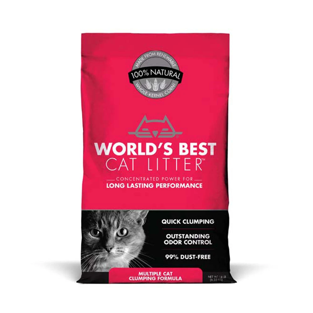 World's Best Cat Litter™ Multiple Cat Clumping Formula Cat Litter 14 Lbs(130248) 3 World's Best Cat Litter™ Multiple Cat Clumping Formula Cat Litter 14 Lbs(130248)