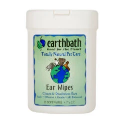 Earthbath® Ear Wipes For Cat & Dog 25 Count(59119)