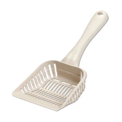 Petmate® Litter Scoop With Microban Bleached Linen Color Giant(56916)