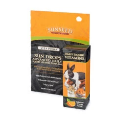 Sunseed® Vita Prima™ Sun Drops™ Advanced Daily V Liquid Vitamin Supplement For Small Animals 1 Oz(121799)