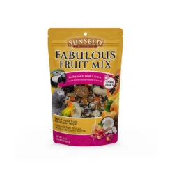 Sunseed® Fabulous Fruit Mix Treats For Parrots & Conures 12 Oz(121963)