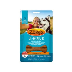 Zuke's® Z-Bone® Regular Grain Free Dental Chews With Carrots Dog Treats 8 Count(134906)