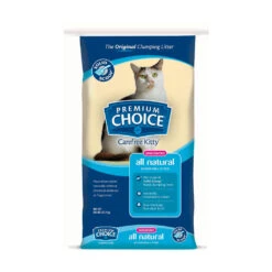 American Colloid Company® Premium Choice® Carefree Kitty™ Unscented All-Natural Clumping Litter 40 Lbs(55808)