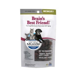 Ark Naturals® Gray Muzzle Brain’s Best Friend Cat & Dog Chewy Treats 90 Count(43146)