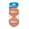 Chuckit!® Tennis Ball Dog Toys Orange/Blue Color 2 Pack Large(54041)