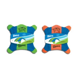 Chuckit!® Flying Squirrel Dog Toys Orange/Blue Color Small(54047)