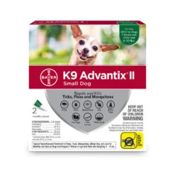 K9 Advantix® II Flea & Tick Treatment For Small Dog 2 Dose(43839)