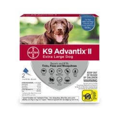 K9 Advantix® II Flea & Tick Treatment For Extra Large Dog 2 Dose(43842)
