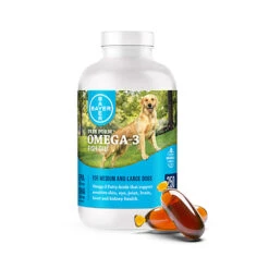 Elanco Free Form™ Omega-3 Snip Tips Medium And Large Dog Capsules 250 Count(136064)