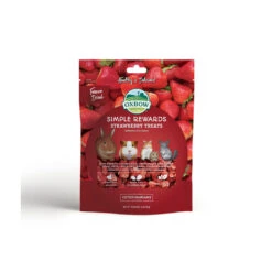 Oxbow Animal Health® Simple Rewards Strawberry Treats 0.5 Oz(105048)
