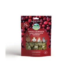 Oxbow Animal Health® Simple Rewards Baked Treats With Cranberry 2 Oz(105059)