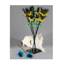 Vee Enterprises Purrfect® Peacock Feather Cat Toys(26733)