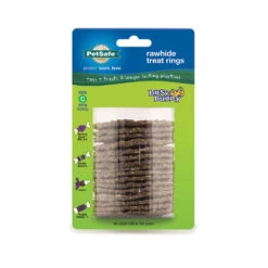 PetSafe® Busy Buddy® Sportsmen Ultra-Thick Natural Rawhide Rings For Dog Large(113471)