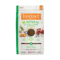 Instinct® Be Natural™ Real Lamb & Oatmeal Recipe Dog Food 4.5 Lbs(96545)
