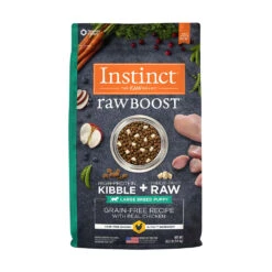 Instinct® Raw Boost® Grain Free Recipe With Real Chicken Large Breed Puppy Freeze Dried Dog Food 20 Lbs(96186)