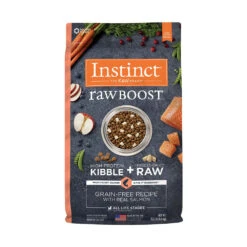 Instinct® Raw Boost® Grain Free Recipe With Real Salmon Freeze Dried Dog Food 19 Lbs(136011)