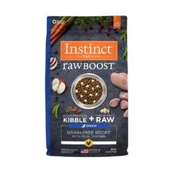 Instinct® Raw Boost® Grain Free Recipe With Real Chicken Freeze Dried Senior Dog Food 21 Lbs(96215)