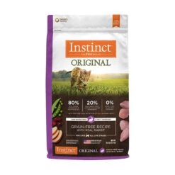 Instinct® Original Grain Free Recipe With Real Rabbit Cat Food 10 Lbs(96224)