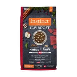 Instinct® Raw Boost® Grain Free Recipe With Real Beef Freeze Dried Dog Food 10 Lbs(96230)
